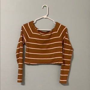 Striped Crop Top